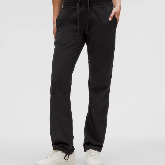 Lululemon Dance Studio Mid-Rise Full Length Pant - black Size 12 - Picture 1 of 12